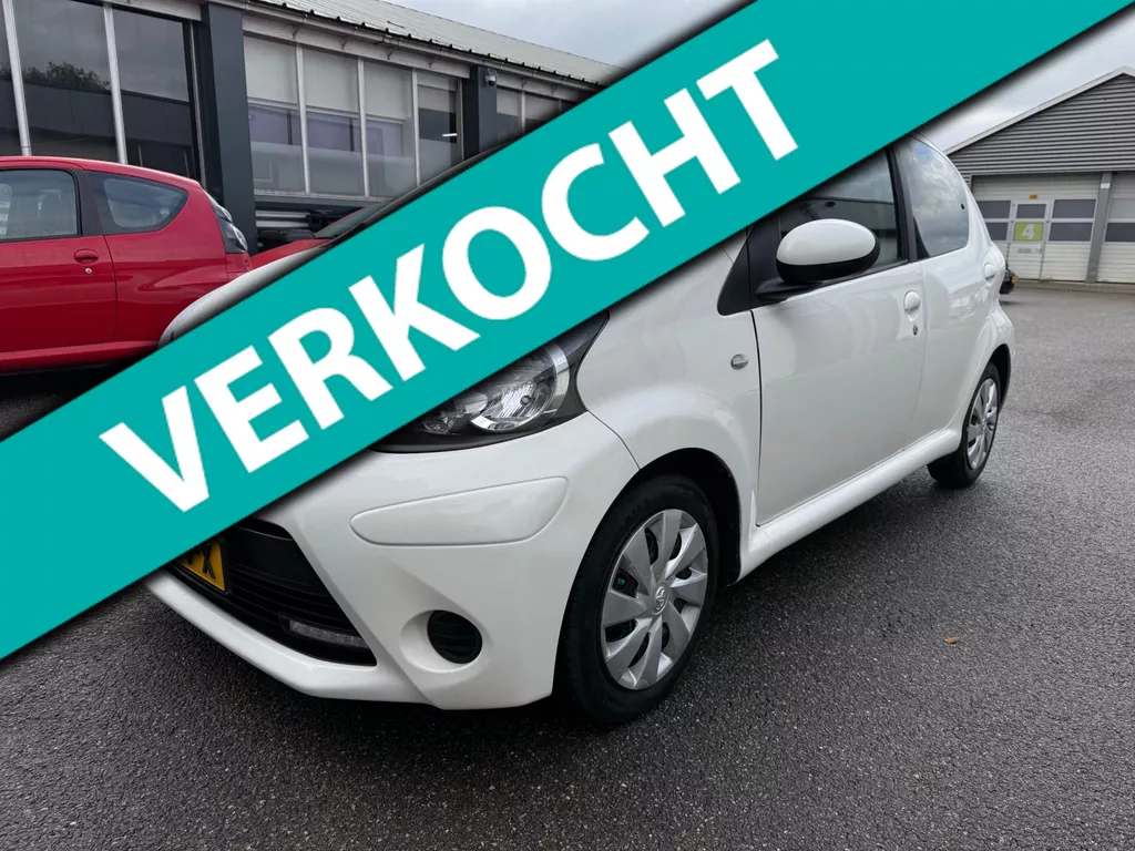 Toyota Aygo 1.0-12V Now verkocht