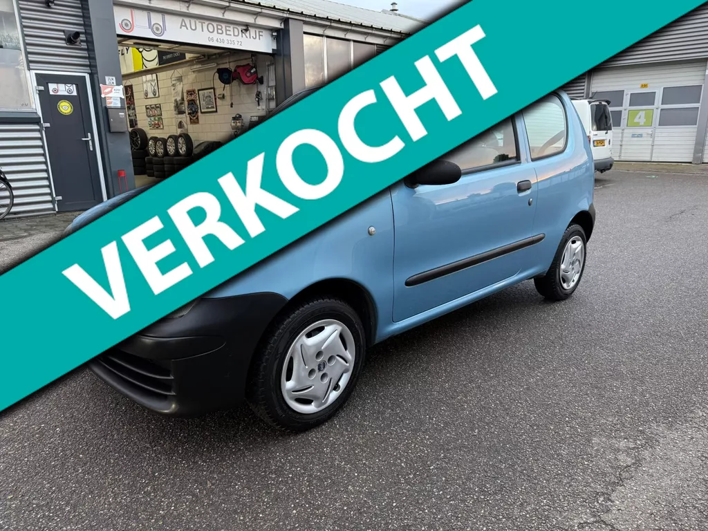 Fiat Seicento 1.1 Sporting verkocht