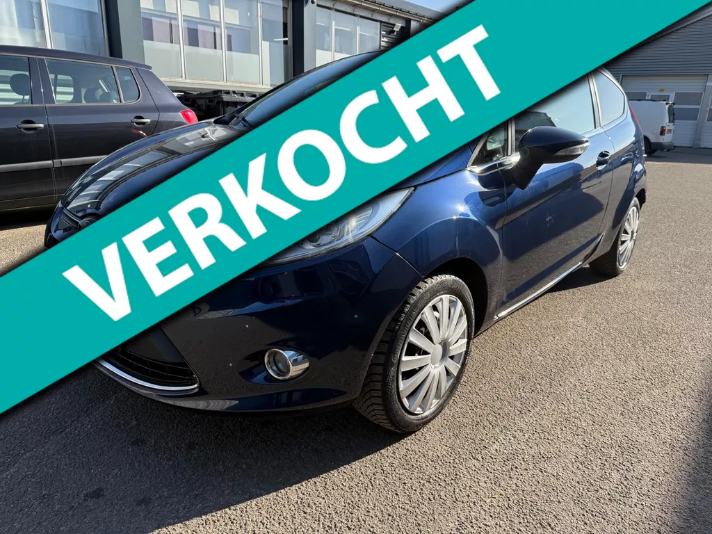 Ford FIESTA Titanimum LPG G3 2013 Verkocht